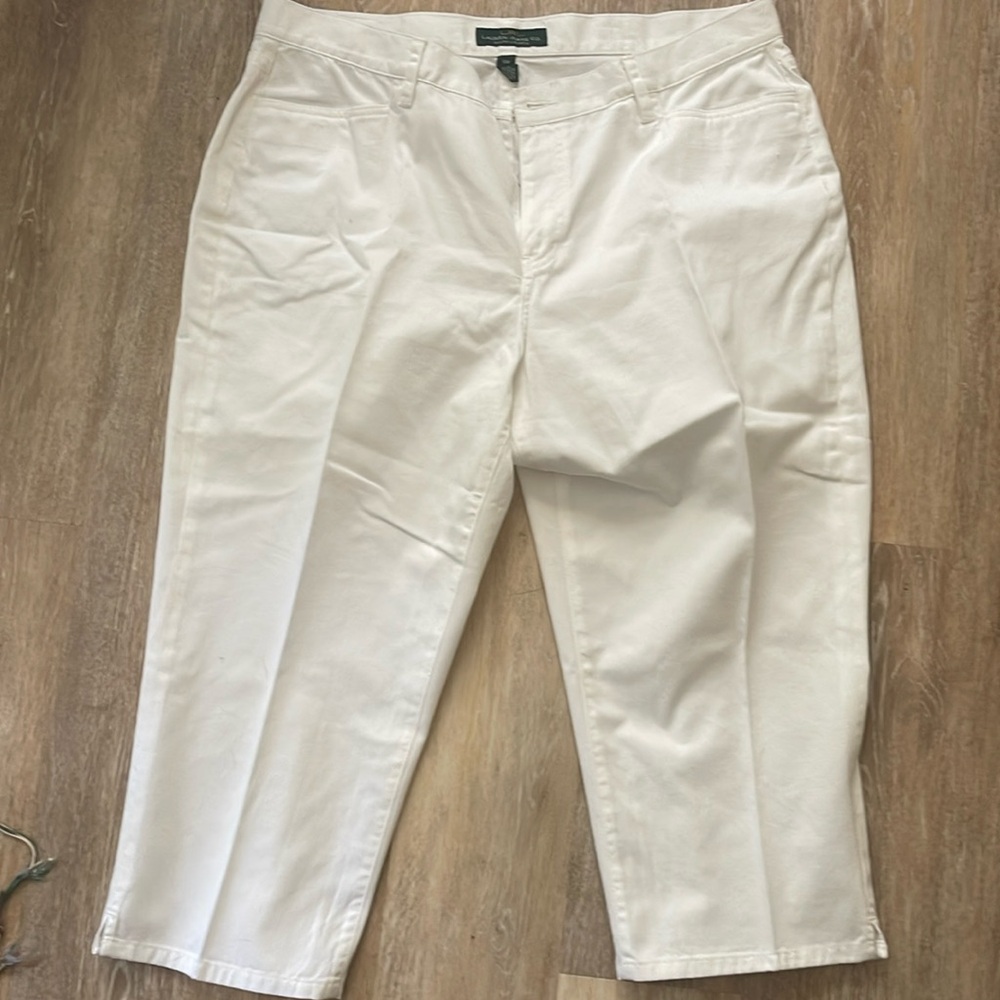 Women’sLauren capri style jeans - white